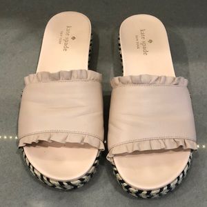Like-new Kate Spade Blush Pink Slide